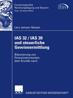 cover image of IAS 32 / IAS 39 und steuerliche Gewinnermittlung